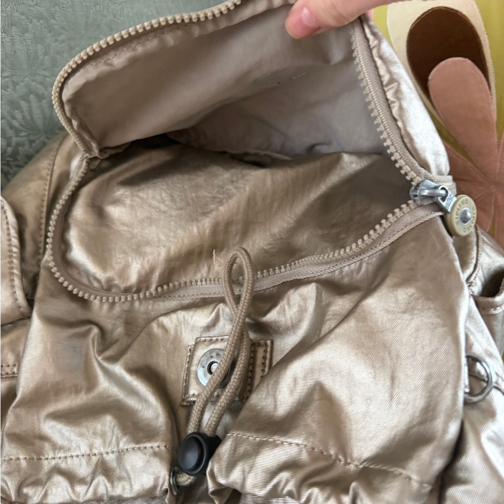 Kipling CITY PACK MINI Small backpack, Metallic G… - image 3